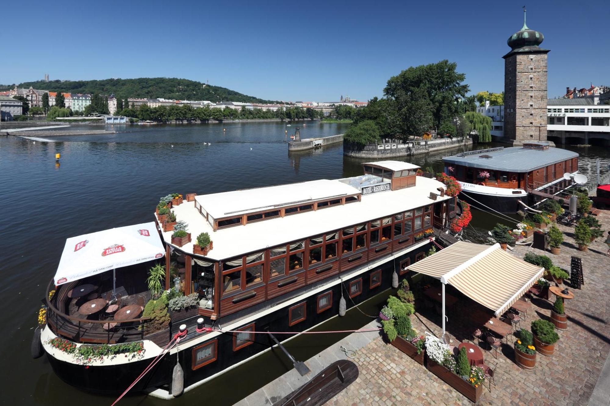 Boat Hotel Matylda Praga Exterior foto